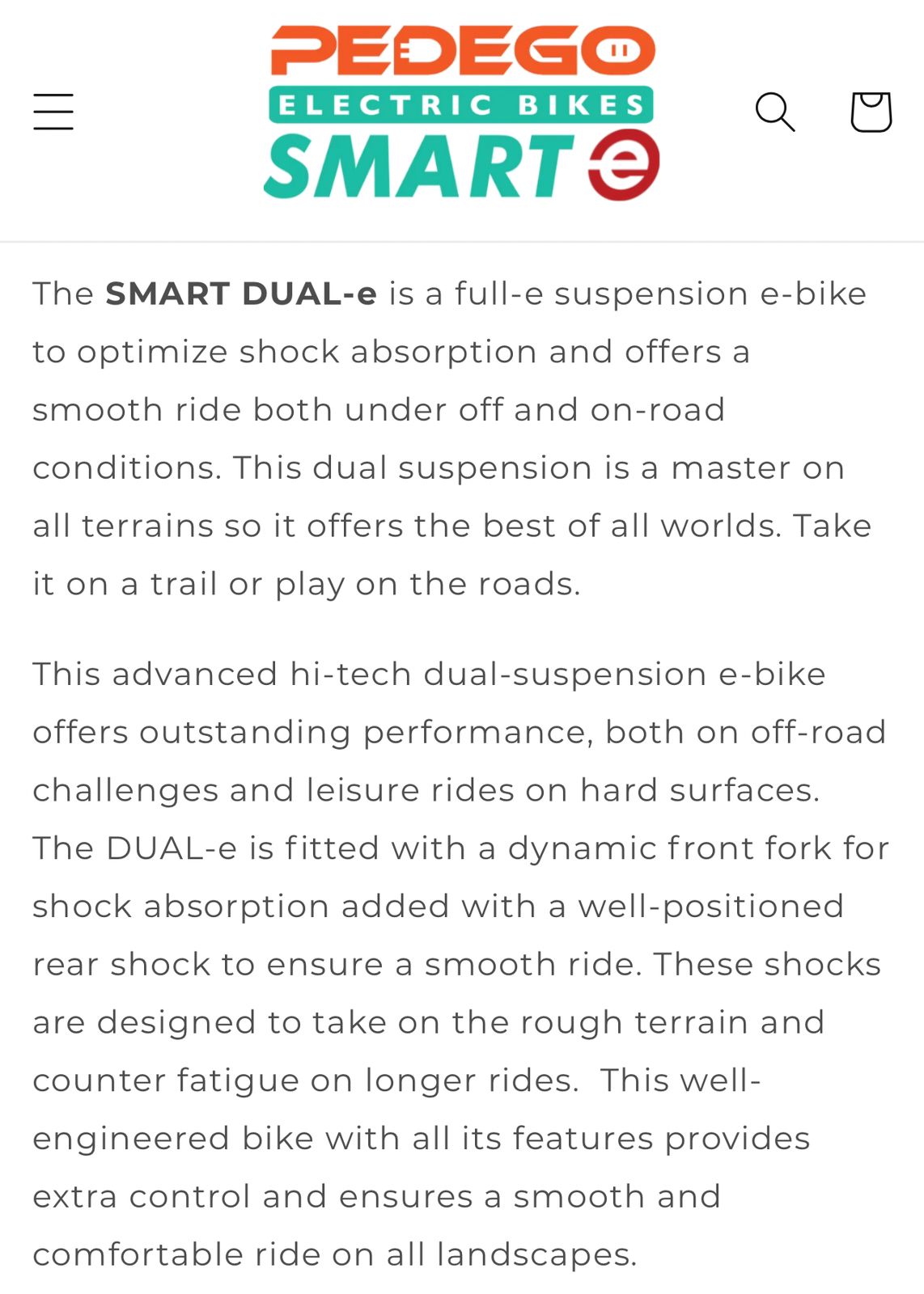 Smart dual-e electric bike