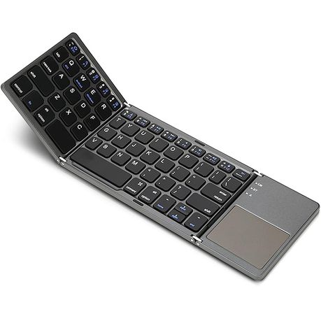 B033 Foldable Bluetooth Keyboard with Touch Pad Mouse - SWAPitOUT