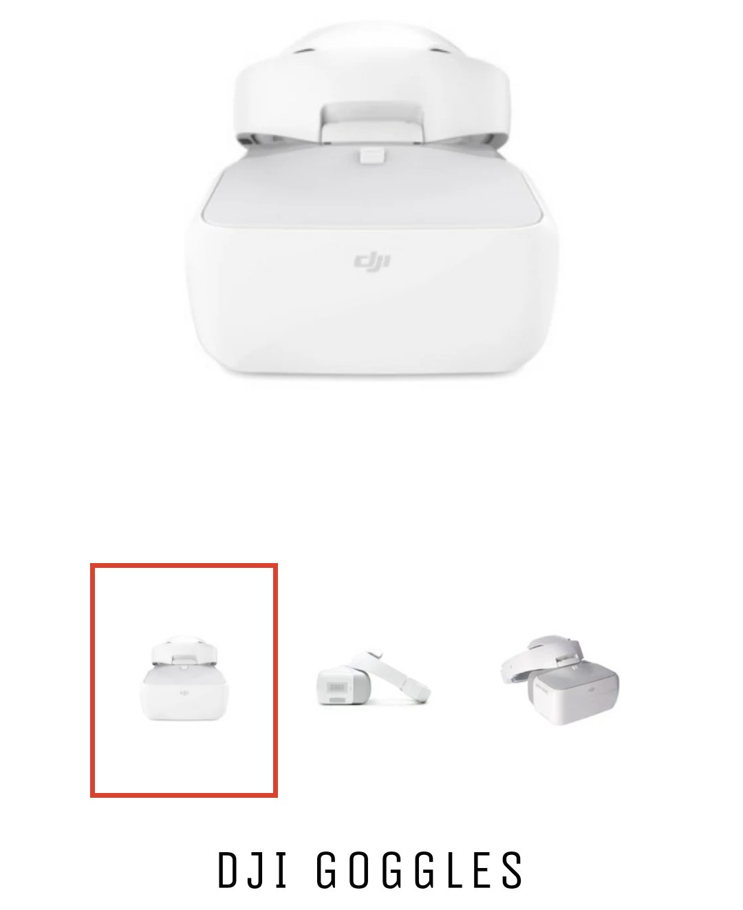 DJI goggles - SWAPitOUT