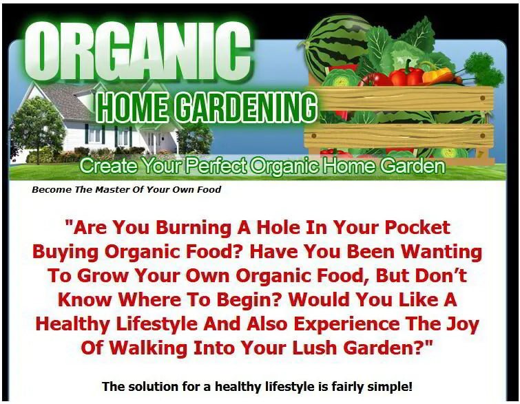 Organic home gardening - SWAPitOUT