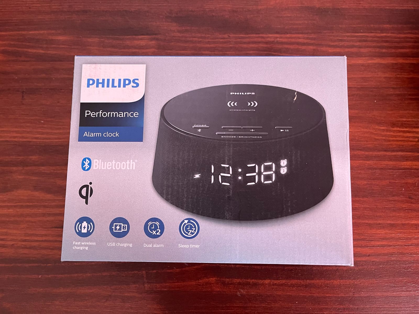 Philips - Stream and Charge by Your Bedside - Performance Alarm Clock - SWAPitOUT