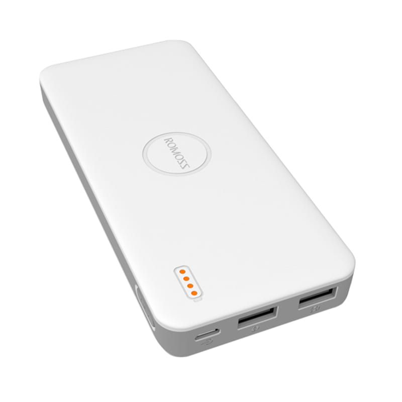 Romoss Pulse 10 10000mAh Power Bank - White - SWAPitOUT