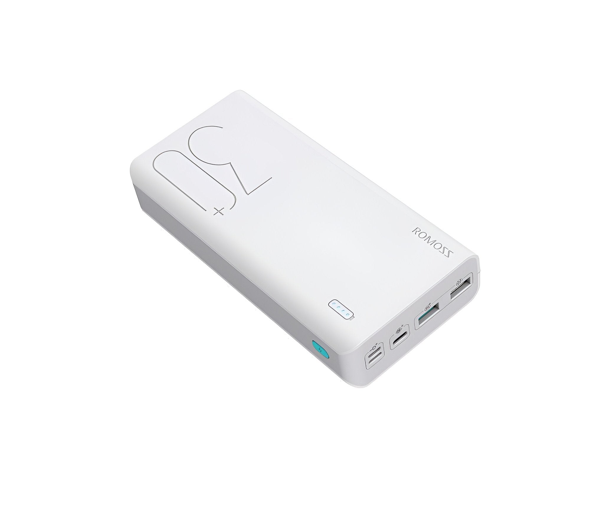 Romoss Sense 8+ 30000MAH QC Type- C Power Bank - White - SWAPitOUT